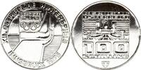Autriche 100 schilling 100 shilling, Emblème des jeux olympiques dhiver 1976 BU SPL