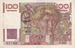 France 100 francs 100 Francs - Jeune Paysan - Filigrane inversée - 01-04-1954 - Série P.593 - F.28bis.06 -
