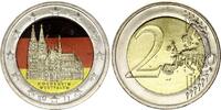 Allemagne  2 Euros - Cathédrale de Cologne - Colorisée - D Munich - 2011 SPL