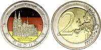 Allemagne 2 euros 2 Euros - Cathédrale de Cologne - Colorisée - G Karlsruhe - 2011 -
