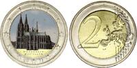 Allemagne  2 Euros - Cathédrale de Cologne - Colorisée - A Berlin - 2011 SPL
