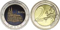 Allemagne  2 Euros - Cathédrale de Cologne - Colorisée - G Karlsruhe - 2011 SPL