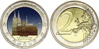 Allemagne  2 Euros - Cathédrale de Cologne - Colorisée - G Karlsruhe - 2011 SPL