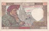 France 50 francs 50 Francs Jacques Coeur - 11-09-1941 - Série R.117 - F.19.14 -