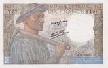 France 10 francs 10 Francs - Mineur - 09-09-1943 - Série Y.57 - F.08.09 -