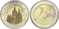 Espagne 2 euros 2 Euros - Cathédrale de Burgos - Colorisée - 2012 -