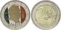 Italie  2 Euros - Giovanni Pascoli - Colorisée - 2012 SPL