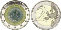 Slovénie  2 Euros - Jardin Botanique de Ljubljana - Colorisée - 2010 SPL