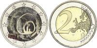 Slovénie  2 Euros - Grotte de Postojna - Colorisée - 2013 SPL