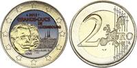Luxembourg 2 euros 2 Euros - Grand-Duc Guillaume IV - Colorisée - 2012 -