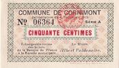 France 50 centimes 50 Centimes - Cornimont - 1915 - Série A - P.88-11 -