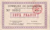 France 2 francs 2 Francs - Cornimont - 1915 - Série A - P.88-17 -