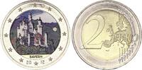 Allemagne  2 Euros - Bavière - Colorisée - D (Munich) - 2012 SPL