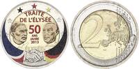 Allemagne 2 euros 2 Euros - Traité de l'Elysée - Colorisée - A (Berlin) - 2013 -