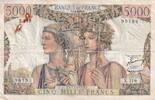 France 5000 francs 5000 Francs - Terre et Mer - 02-01-1953 - Série X.119 - F.48.08 -