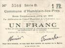 France 1 f 1 F Hamblain les Prés -