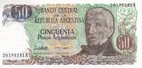 Argentine 50 pesos 50 Pesos - J. San Martin - Jujuy - ND (1983) - Série A - P.314 -