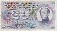 Suisse 20 francs 20 Francs - Guillaume-Henri Dufour - Chardon argenté - 1954 - P.46a -