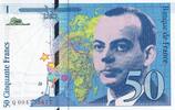 France 50 francs 50 Francs - Saint-Exupéry - 1992 - Lettre Q - F.72.01b -