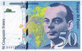 France 50 francs 50 Francs - Saint-Exupéry - 1999 - Lettre D - F.73.05 -