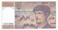 France 20 francs 20 Francs - Debussy - 1987 - Série J.020 - F.66.08 -
