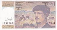 France 20 francs 20 Francs - Debussy - Signé Vigier - 1993 - Série V.043 - F.66BIS.05 -