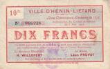 France 10 f 10 F Henin-Lietard -