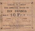 France 10 f 10 F Lambres -