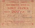 France 20 f 20 F Lambres -