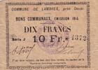 France 10 f 10 F Lambres -