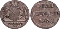 Pays-Bas 1 duit 1 Duit Armoiries - 1768 -