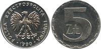Pologne 5 zloty 5 Zloty - 1990 - KM.Y81.3 -