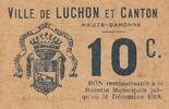 France 5 centimes 5 Centimes Luchon Emission Municipale -