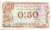 France 50 centimes 50 Centimes Mayenne Ville - 1917 -