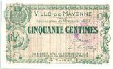 France 50 centimes 50 Centimes Mayenne Ville - 1917 -