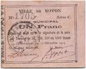 France 1 franc 1 Franc Noyon Ville - 1915 -