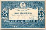 France 25 centimes 25 Centimes Vertus Verso Fauté -