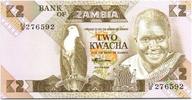 Zambie 2 kwacha 2 Kwacha Prés. K. Kaunda - Ecole (1986-1988) -