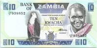 Zambie 10 kwacha 10 Kwacha Pres K. Kaunda - Banque (1986-1988) -