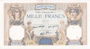 France 1000 francs 1000 Francs Cérès et Mercure - 09/12/1937 Série X3095 -