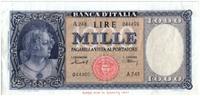 Italie 1000 lire 1000 Lire 1949 - Italie ornée de perles -