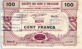 France 100 francs 100 Francs Avesnes Et Solesmes Le Cateau -