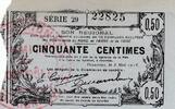 France 50 centimes 50 Centimes Fourmies - 08/05/1916 -