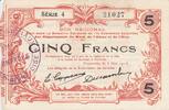France 5 francs 5 Francs Fourmies Commune - 1916 -