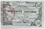 France 50 centimes 50 Centimes Laon Régional - 1916 -