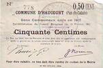 France 50 centimes 50 Centimes Haucourt -