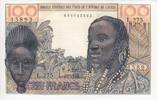 Staaten von Westafrika 100 Francs Mask - 1959 100 francs 1959 I / ST