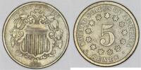USA Rev. '68 Shield Nickel; FS-902, Nice VF-XF; Scarce -