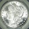 USA 1878-CC Morgan Dollar CAC MS-62; Frosty White  575,45 EUR  + 51,52 EUR frais d'envoi