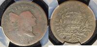 USA 1795 Liberty Cap Half Cent; PCGS G Detail; Plain Edge, No Pole  601,21 EUR  + 51,52 EUR frais d'envoi